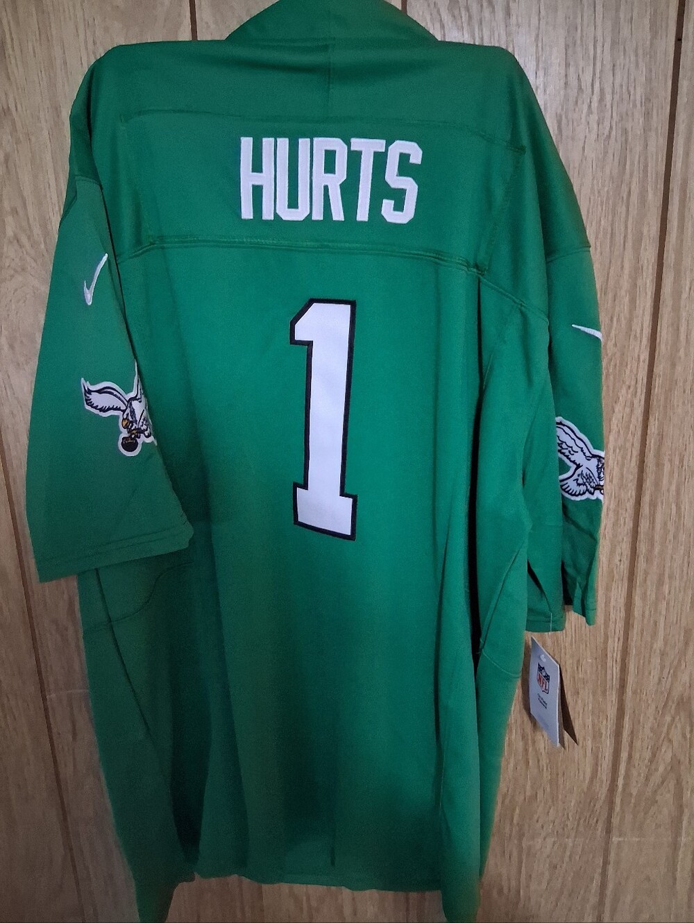 Mystery Sports Card With Jalen Hurts Philadelphia Phillies fuse home XXL jersey